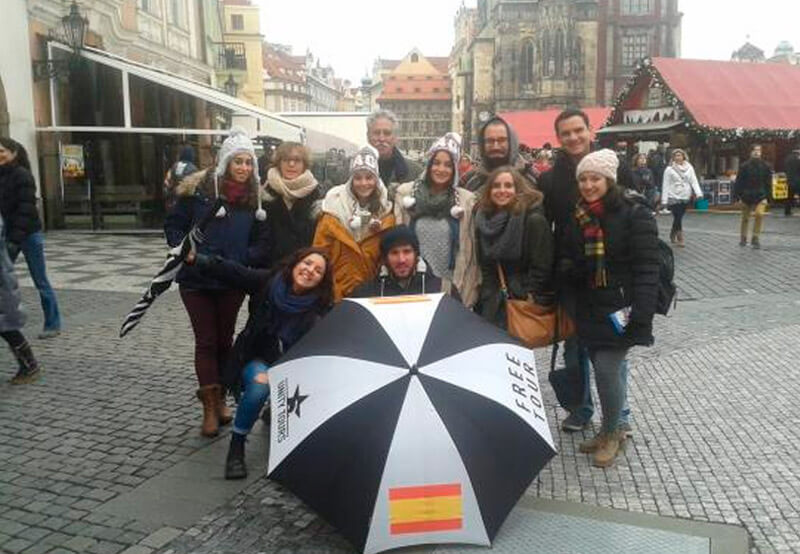 Undertrykke spiller Grønthandler Free walking tour en Praga